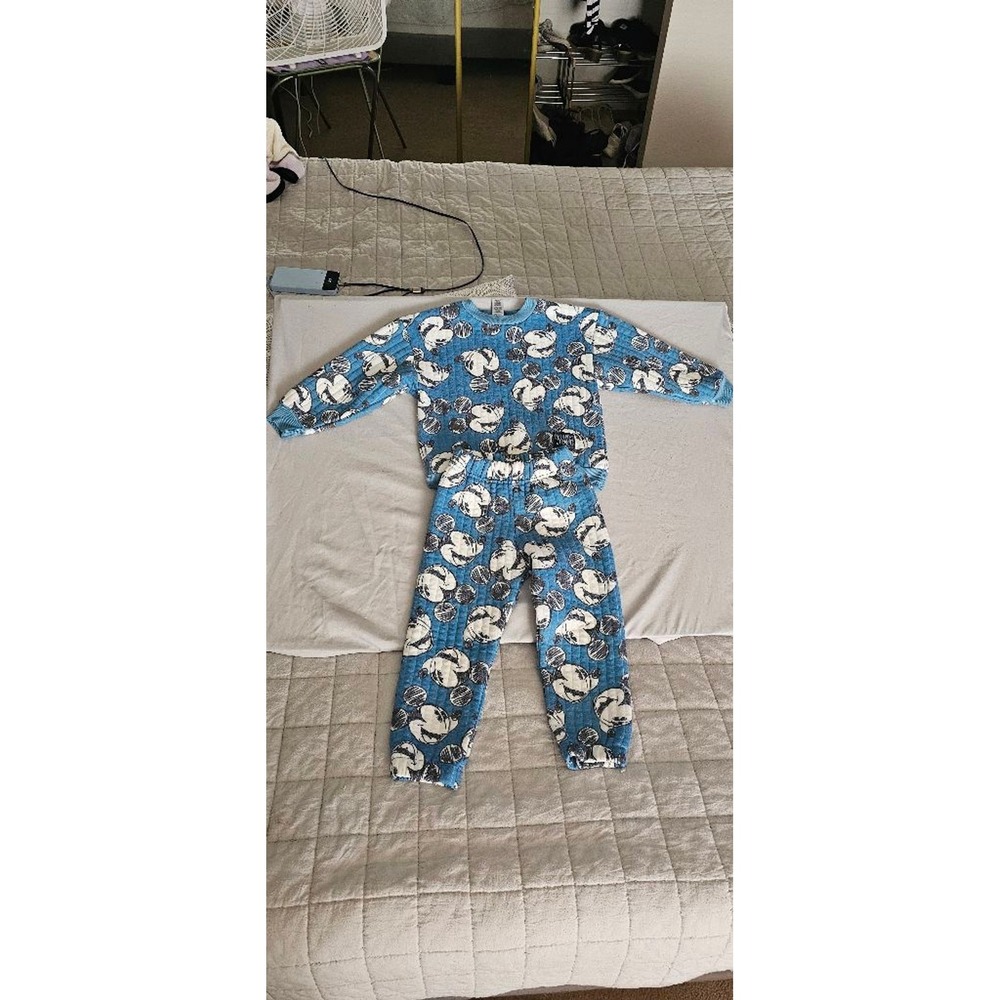 Boys Disney‎ Mickey Mouse sweat outfit Set 4T Blue White - Picture 2 of 6